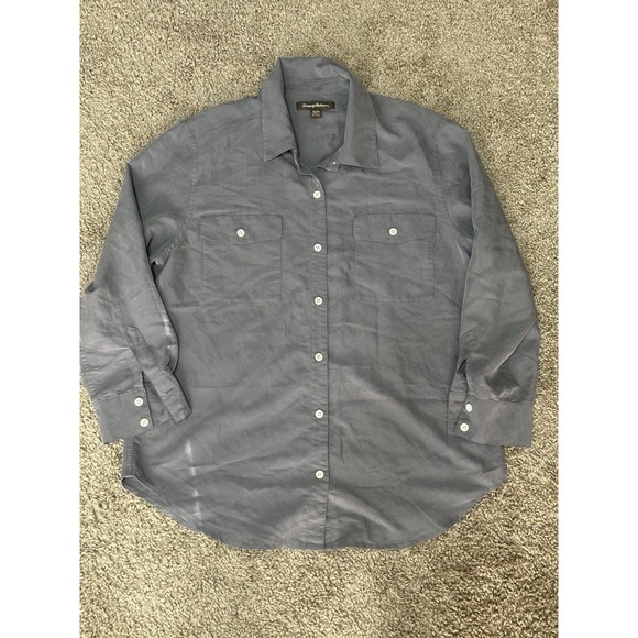 Women's Tommy Bahama Long Sleeve Button Down Shirt - Medium - Picture 1 of 3